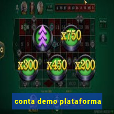 conta demo plataforma